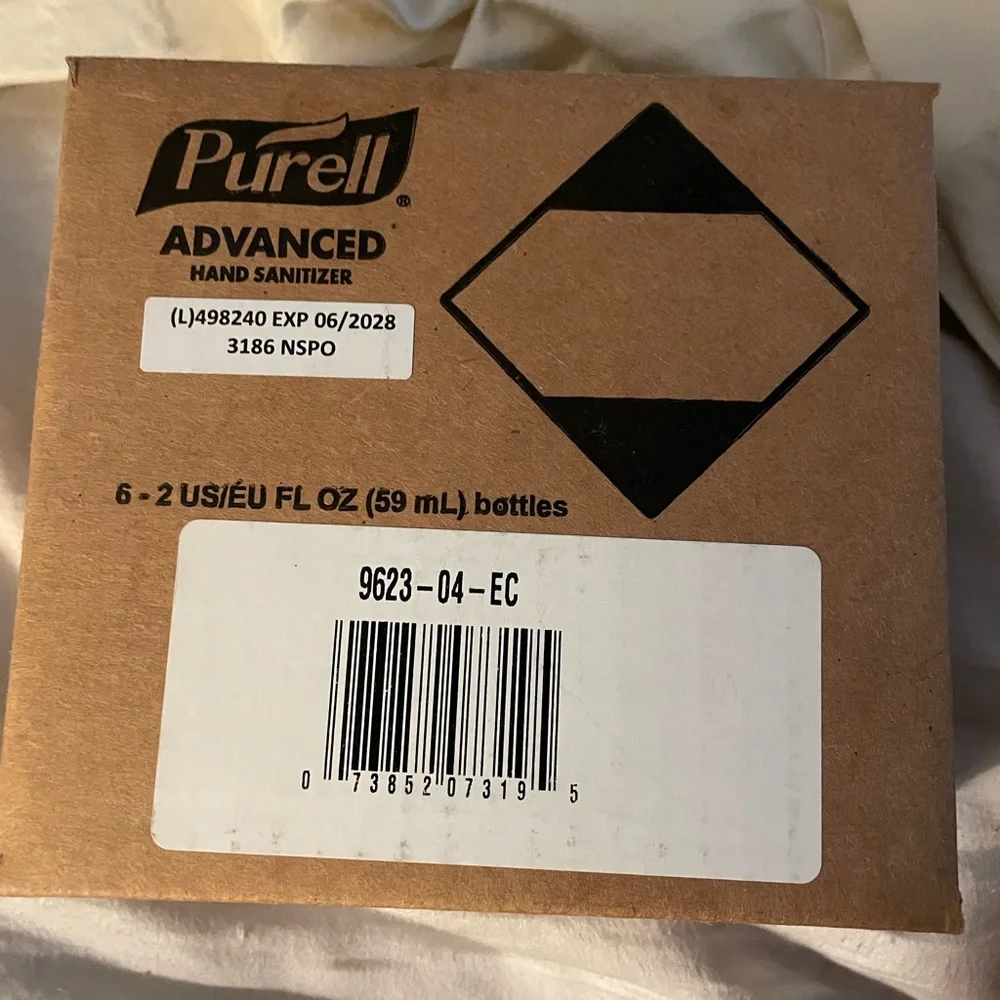 6 Purell Advanced Naturals Hand Sanitizer- 2 fl oz each - Picture 3 of 3